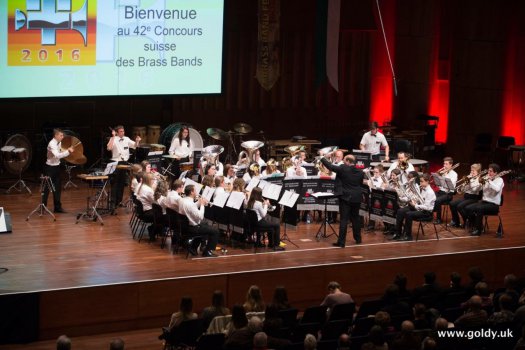 Championnat suisse des brass bands formation B (auditorium Stravinsky 2016)