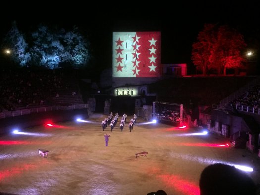 CBB à l'Avenches Tattoo 2015