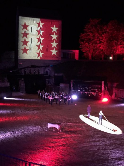 CBB à l'Avenches Tattoo 2015